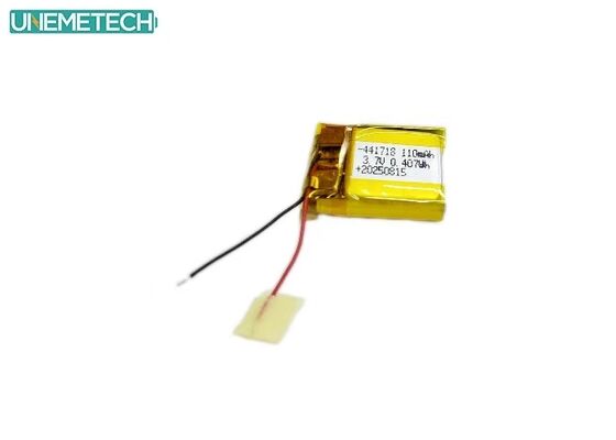 Jakość  3.8V 110mAh 441718 High Voltage Polymer Lithium Ion Battery for Medical Bracelet fabryka