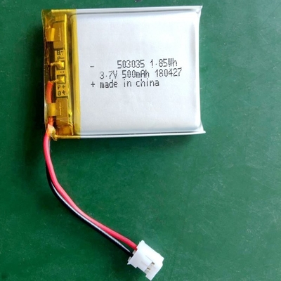 3.7V Baterie LiPo 520mAh Polimerowa bateria litowo-jonowa 503035