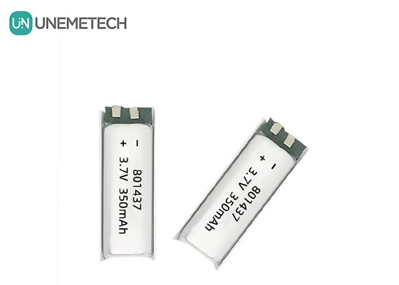 801437 3A Bateria polimerowa o wysokiej prędkości 3.7v 350mah Lipo Bateria dla urządzeń elektronicznych IoT