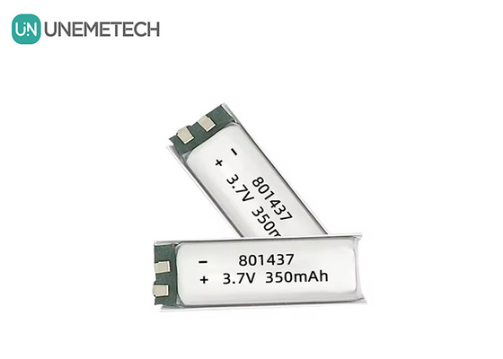 801437 3A Bateria polimerowa o wysokiej prędkości 3.7v 350mah Lipo Bateria dla urządzeń elektronicznych IoT