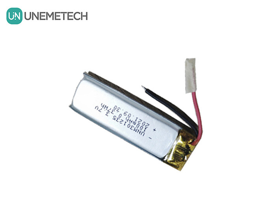 3.7V 100mAh 301235 Akumulator polimerowy litowy do elektroniki użytkowej