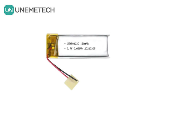 Akumulator polimerowy litowy 501230 3,7V 170mAh Akumulator polimerowy litowy do słuchawki bezprzewodowej