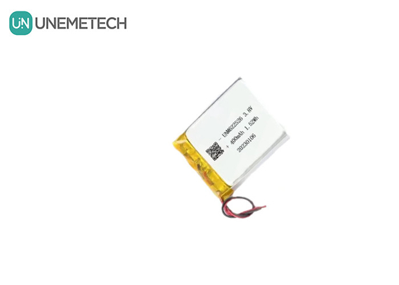 Niestandardowy akumulator litowo-jonowy o napięciu 3,8 V 400 mAh 622526 dla inteligentnych zegarków
