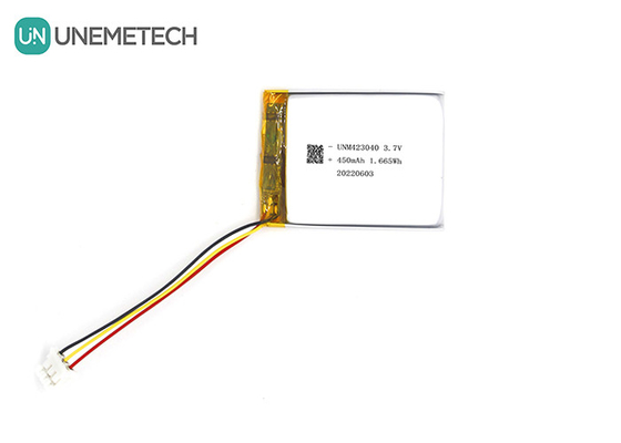 3.7V 450mAh Litowo-Jonowy Polimerowy Akumulator 423040 do Produktów Cyfrowych 3C