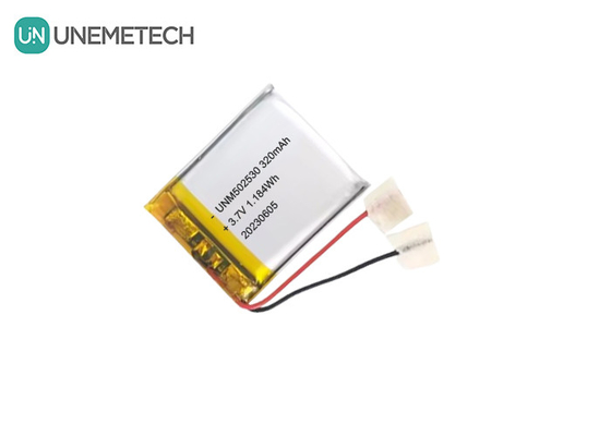 502530 3,7V 320mAh Pojemnik Litowy Polimerowy do Produktów Noszonych