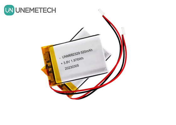 CE 4,35V Wysokonapięciowy akumulator litowy 682329 520mAh 3,8V Li-ion akumulator do ładowania
