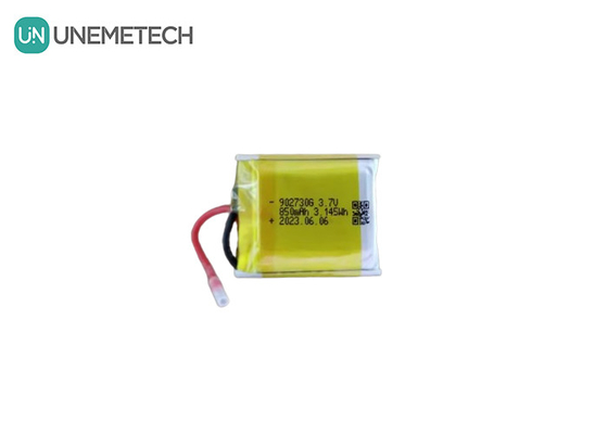 3.7V 850mAh Pojemnik litowy polimerowy 902730 do ładowania kamer cyfrowych GPS