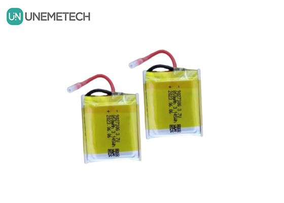 3.7V 850mAh Pojemnik litowy polimerowy 902730 do ładowania kamer cyfrowych GPS