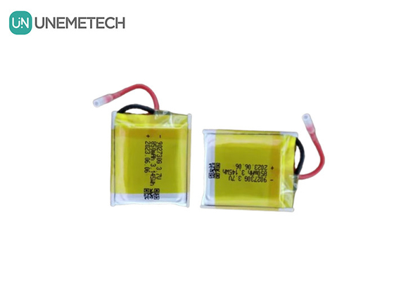 3.7V 850mAh Pojemnik litowy polimerowy 902730 do ładowania kamer cyfrowych GPS