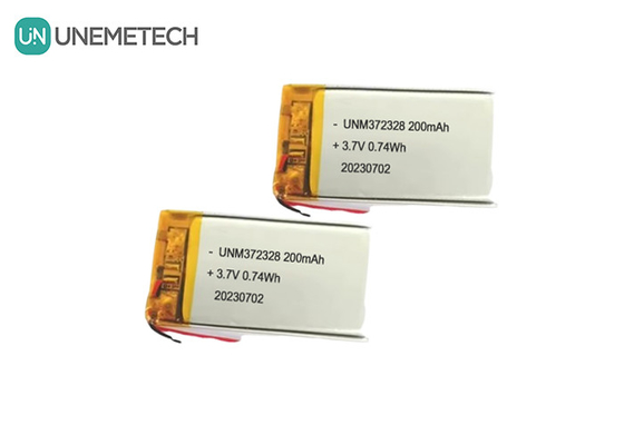 3.7V Lipo akumulator 372328 3.7V 200mAh Li-ion Polimerowy akumulator do produktów elektronicznych