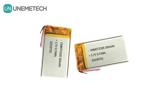3.7V Lipo akumulator 372328 3.7V 200mAh Li-ion Polimerowy akumulator do produktów elektronicznych