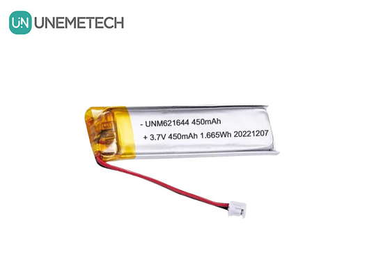 UNEMETECH 3.7V 450mAh Bateria do ładowania Lipo 621644 do długopisu elektronicznego