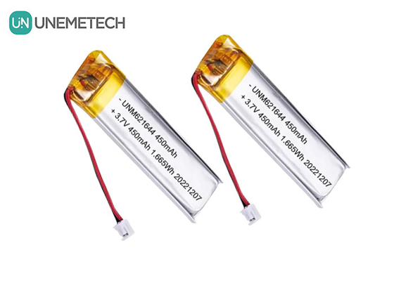 UNEMETECH 3.7V 450mAh Bateria do ładowania Lipo 621644 do długopisu elektronicznego
