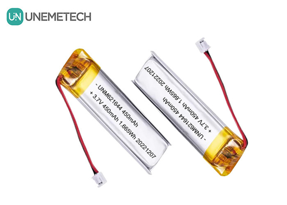 UNEMETECH 3.7V 450mAh Bateria do ładowania Lipo 621644 do długopisu elektronicznego