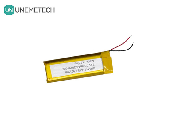 3.7V 250mAh Li-polimerowa bateria 411645 / LiPo zbiornik akumulatorów do maszyny POS