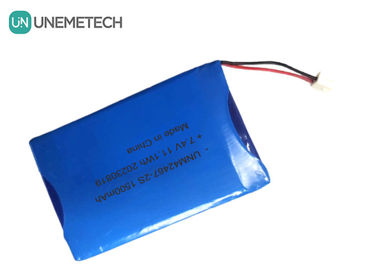2 komórki Li-polimerowe baterie 7,4V 1500mAh 2S Li-polimerowe baterie 424567 do aparatury kosmetycznej