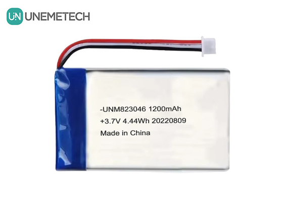 Akumulator polimerowy litowy 3,7 V 1200mah 4,44 Wh 823046
