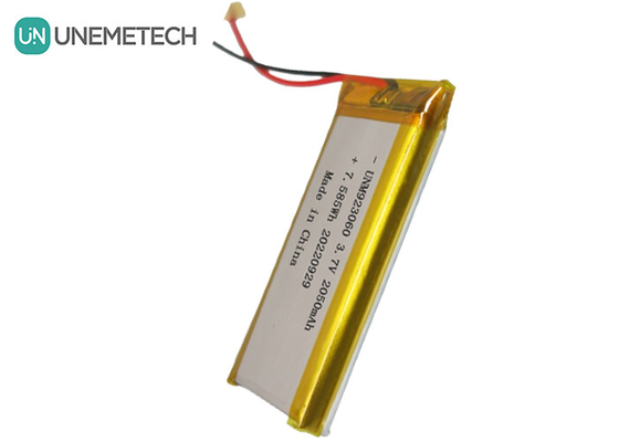 Niestandardowa długość cyklu życia Lipo Bateria 3.7V 2050mAh 923060 Dla produktów cyfrowych