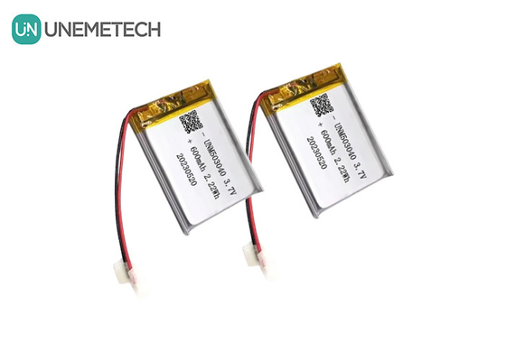 Litowo-jonowy akumulator do ładowania 503040 3.7V Lipo akumulator 600mAh z tablicą ochronną dla systemu alarmowego