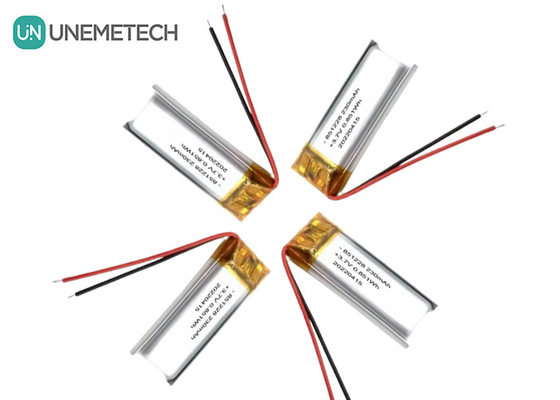 UNEMETECH 230mAh LiPo bateria 3,7V Litium Polymer Bateria 851228 dla pióra zdalnego sterowania