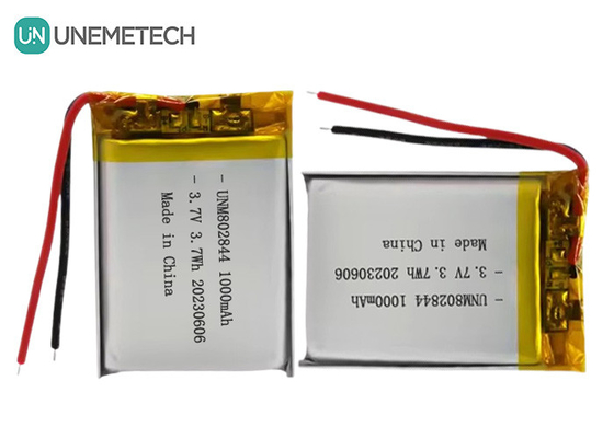 3.7V Akumulator litowo-jonowy 1000mAh 802844 Akumulator litowo-polimerowy dla małych urządzeń gospodarstwa domowego