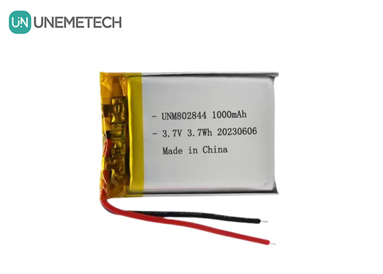 3.7V Akumulator litowo-jonowy 1000mAh 802844 Akumulator litowo-polimerowy dla małych urządzeń gospodarstwa domowego