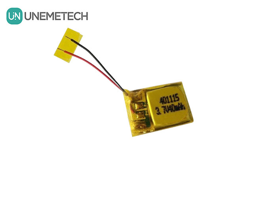 UNEMETECH 401115 Akumulator litowy polimerowy / 3,7V 40mAh Akumulator słuchawkowy