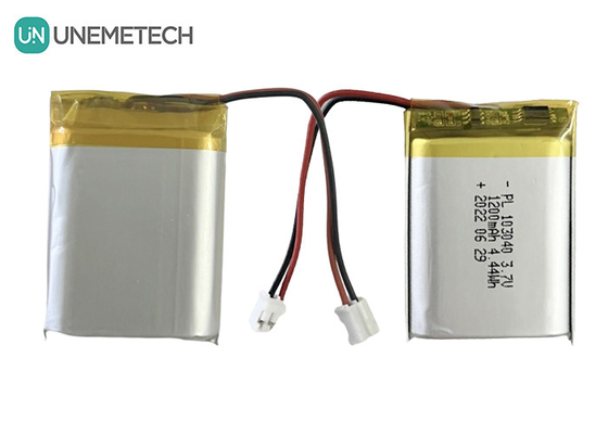 1200mAh Pojemnik Li-ion Polimerowy 3,7V Bateria 103040 do elektroniki użytkowej