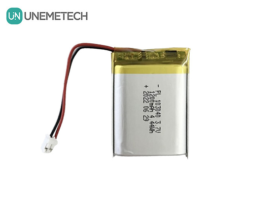 1200mAh Pojemnik Li-ion Polimerowy 3,7V Bateria 103040 do elektroniki użytkowej