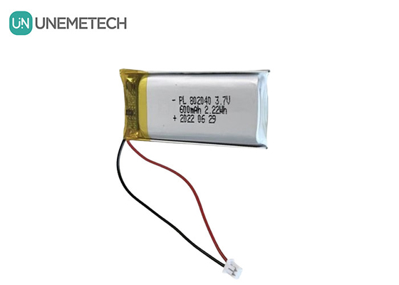 3.7V 600mAh Akumulator Li Polimerowy 802040 do produktów elektronicznych
