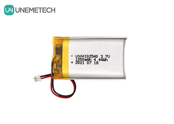 Zastosowana bateria polimerowa litowa 102540 3.7V 1200mAh Li-Po bateria do sprzętu kosmetycznego