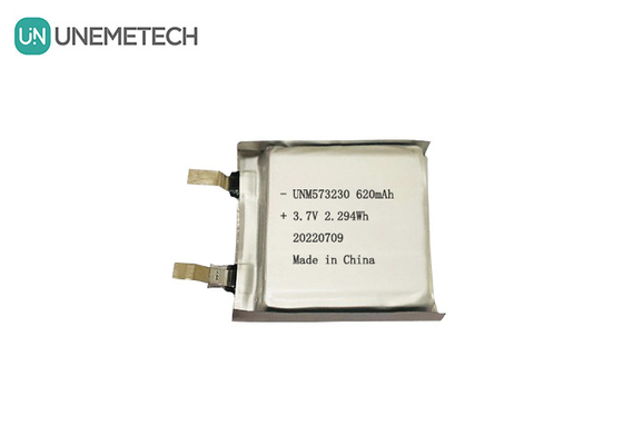 1C Prąd rozładowy Litium Polymer Power Pack 573230 620mAh 3.7V Custom LiPo Battery Pack
