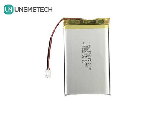 2000mAh 3,7V Ładowalna bateria polimerowa litowa 654065 do zabawek elektronicznych