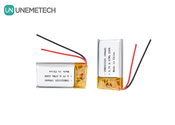 3.7V 80mAh 321525 Litowo-jonowe akumulatory polimerowe do ładowania 1C