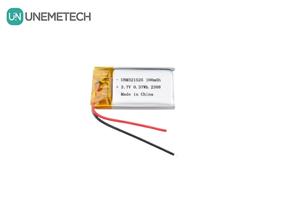 3.7V 80mAh 321525 Litowo-jonowe akumulatory polimerowe do ładowania 1C