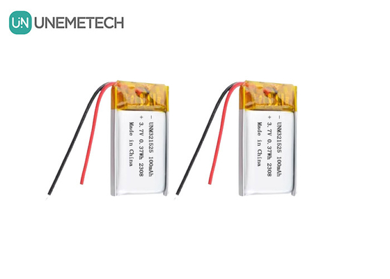 3.7V 80mAh 321525 Litowo-jonowe akumulatory polimerowe do ładowania 1C