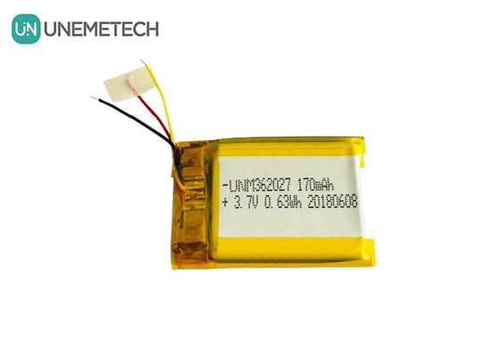 Srebro 3,7V 170mAh Baterie Li-polyer 362027 do przenośnej drukarki medycznej