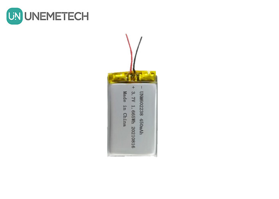 4.2V Akumulator polimerowy litowy 602238 3,7V 450mAh do urządzeń elektronicznych