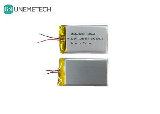 4.2V Akumulator polimerowy litowy 602238 3,7V 450mAh do urządzeń elektronicznych
