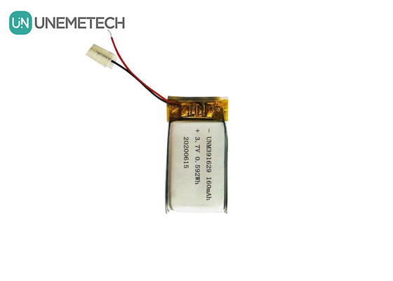 391629 Pojemnik polimerowy litowy 3,7V 160mAh Lipo Bateria do inteligentnych urządzeń noszonych