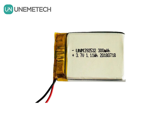 Tracker GPS Bateria polimerowa litowa / 3,7V 300mAh 392532 Akumulator Lipo