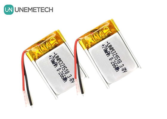 3.8V wysokonapięciowy akumulator Li-ion Ultra Small Lipo akumulator 4.35V 70mAh 321518 Do śledzenia GPS
