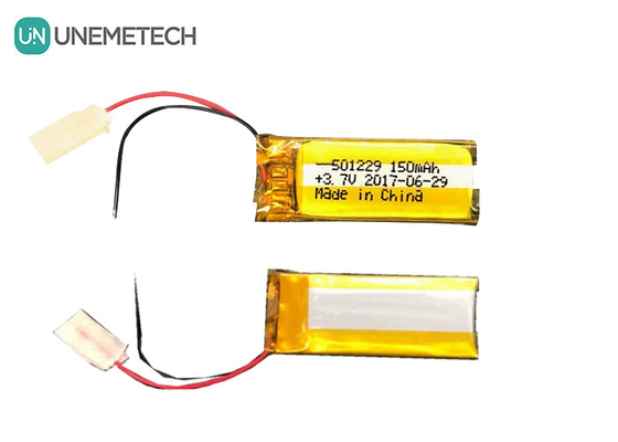 Akumulator litowo-jonowy polimerowy litowy 3,7V 150mAh 501229 do części urządzeń elektronicznych