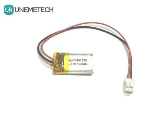 401120 3,7V 55mAh Baterie Lipo / słuchawki