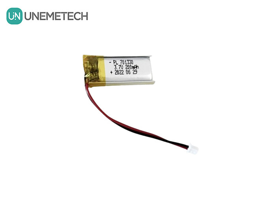 3.7V 200mAh pojedyncza bateria polimerowa litowa 701330
