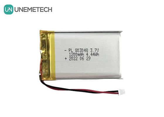 3.7V 1200mAh Polimerowa bateria litowo-jonowa 803048 Polimerowa bateria litowo-jonowa do instrumentów kosmetycznych