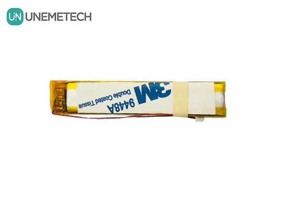 Długa wąska 3,7V 260mAh Custom Lithium Polymer Battery 351363 Dla inteligentnych okularów