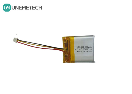 Wysokonapięciowe akumulatory Li-polimerowe 402830 3.8V 430mAh HV LiPo Baterie do urządzeń medycznych