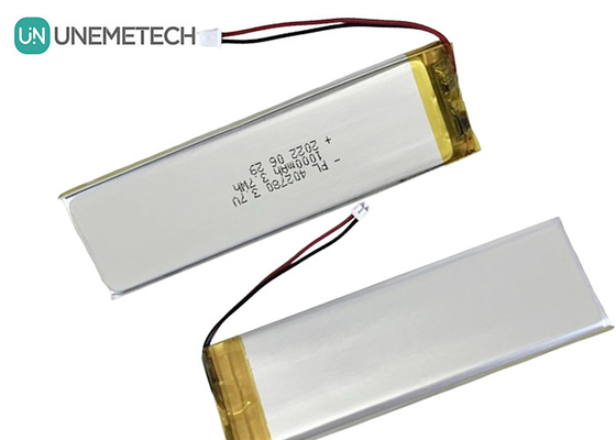 Zamknięta akumulatorem litowo-polimerowym 1000mah 3,7V Akumulator Li-polimerowy 402780