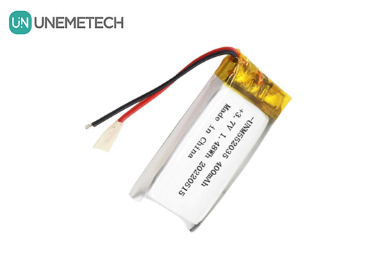 3.7V Pojemnik polimerowy litowo-jonowy 552035 400mAh Li Po Bateria do urządzeń bezprzewodowych